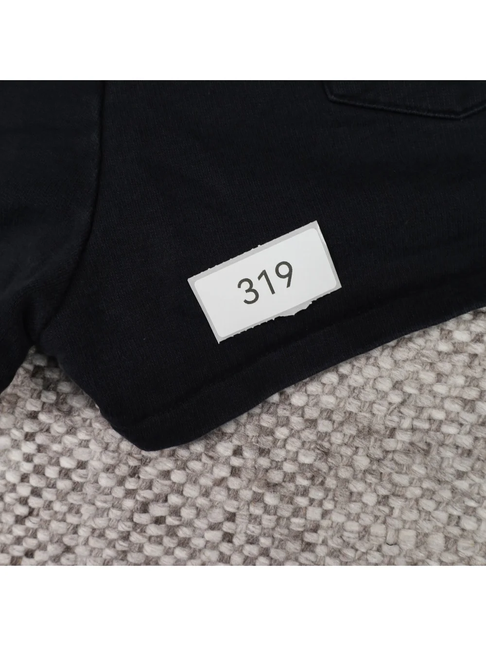 Gymshark Fitness Black Sweat Shorts Womens XS Drawstring Lounge Athletic